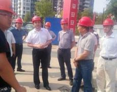 黃山市長到集團黃山工地檢查工作