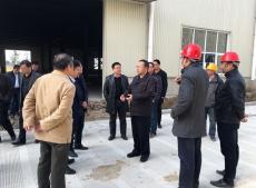 武漢天門市委書記來集團(tuán)武漢總包項(xiàng)目視察工作